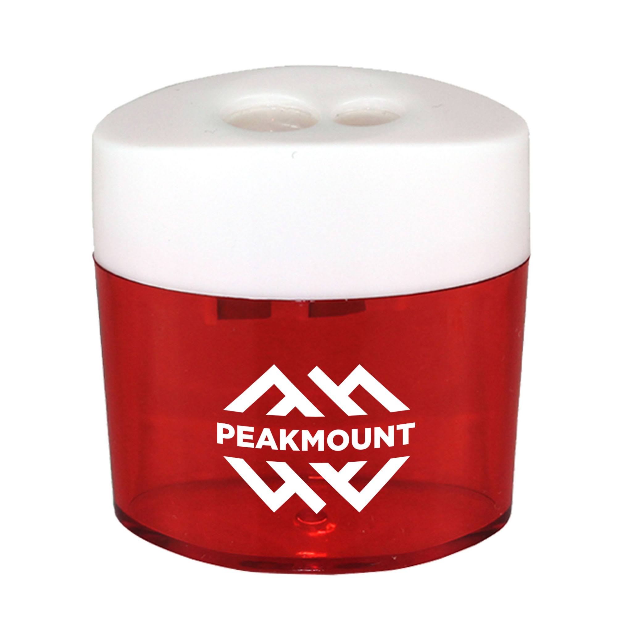 Dual Pencil Sharpeners  Imprinted with Logo (Q746811)