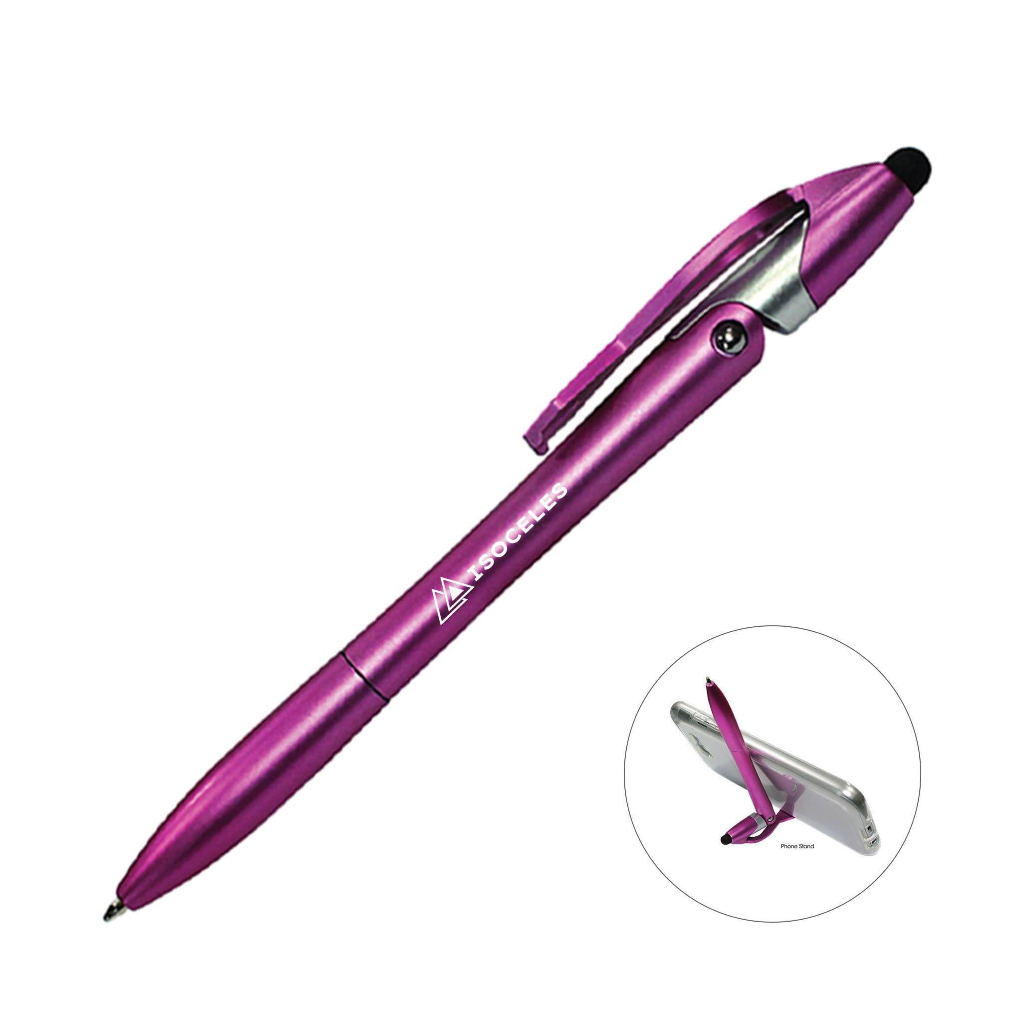 Awareness 3 in 1 Pen/Stylus  Imprinted with Logo (Q747611)