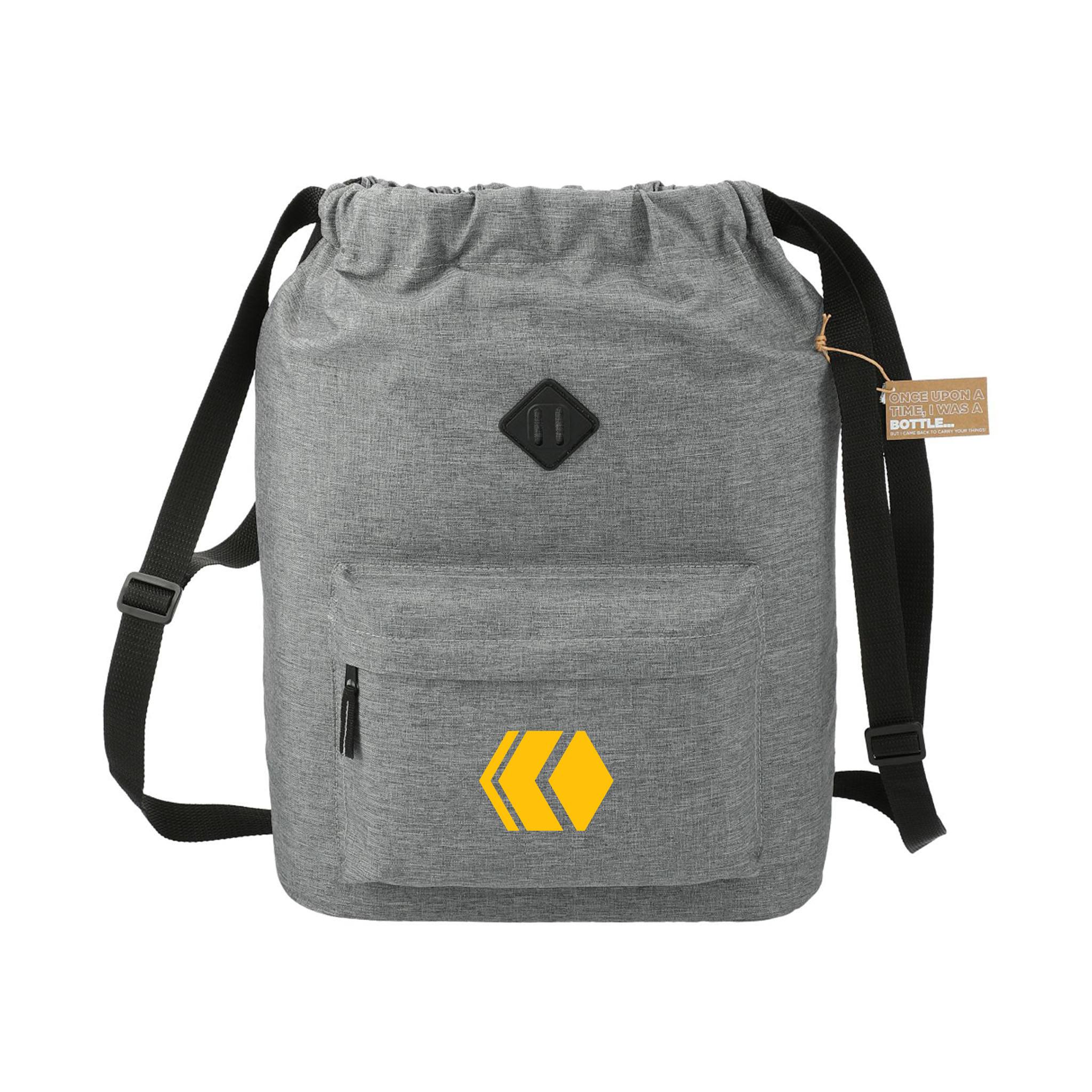 Essentials Recycled Insulated Drawstring  Imprinted with Logo (Q747722)