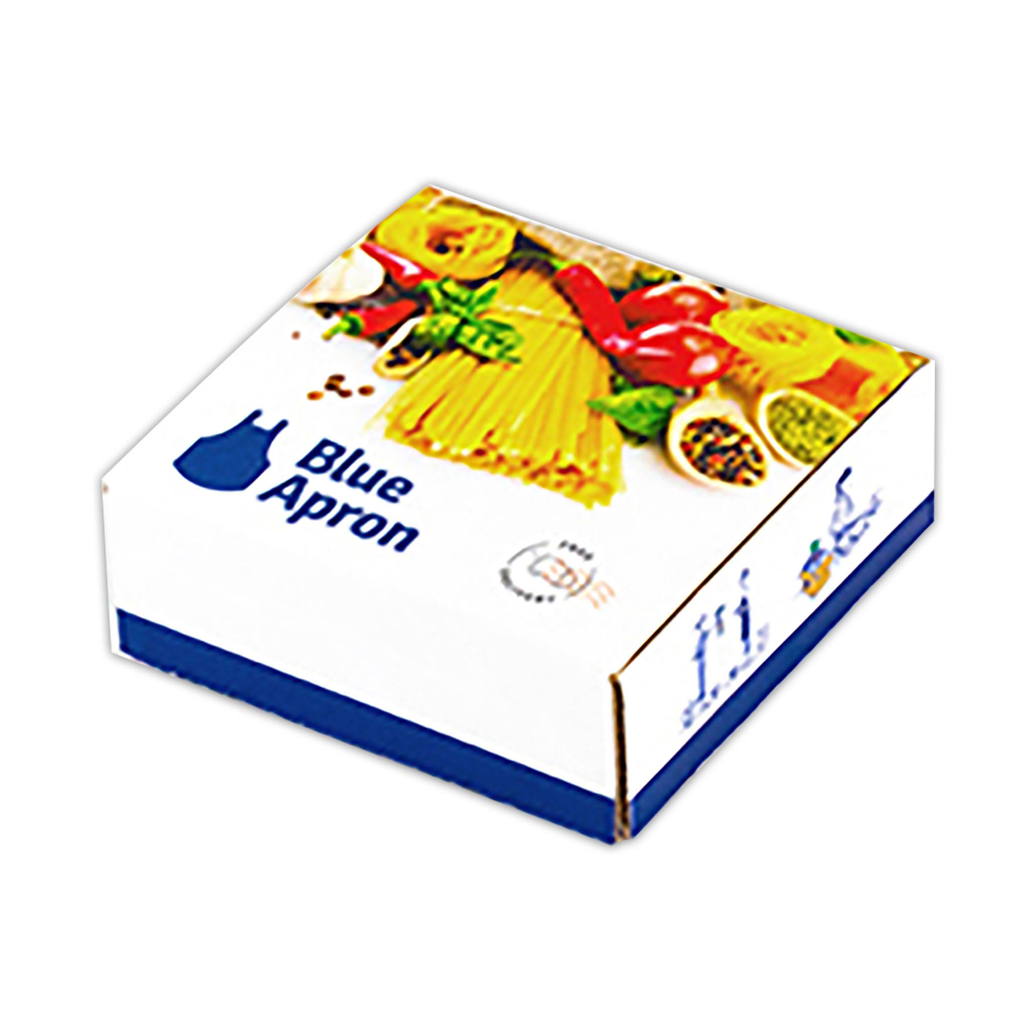 4" X 4" X 1.5" 4CP E-Flute Tuck Box (Q750322)