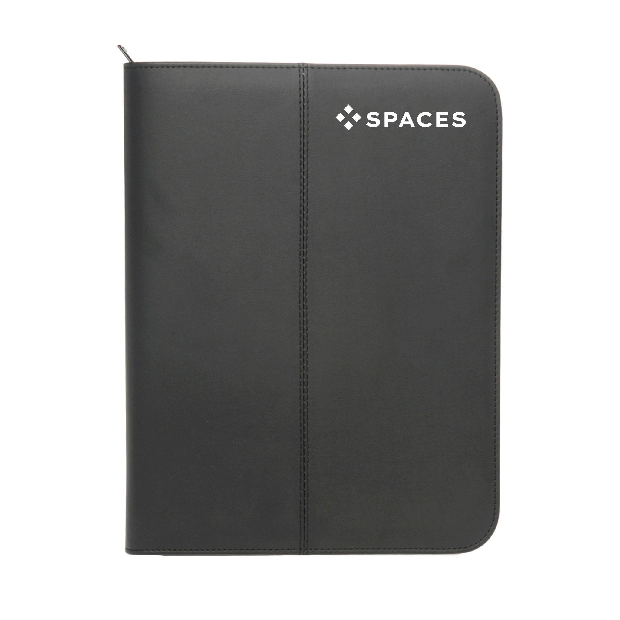 Leon Zippered Leatherette Portfolios (Q751222)