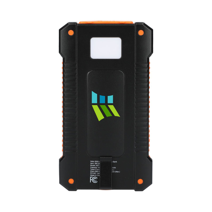 Helio 5000 mAh Solar Power Bank (Q751332)