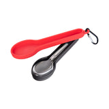 Travel Utensil Set With Silicone Holder (Q751922)
