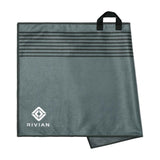 Slowtide® Fairway Quick Dry Golf Towel - Grey  Imprinted with Logo (Q752022)