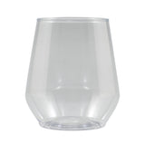 12 Oz. Clear Plastic Stemless Glass (Q752211)