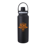 Energetic Vacuum Sport Bottle With Hanger - 33 Oz.  Imprinted with Logo (Q752222)