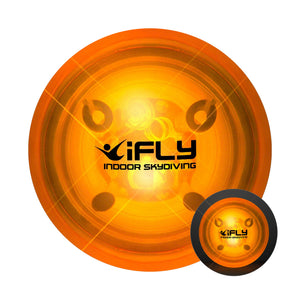 1.8 Inch Blinky Orange Rubber Bounce Ball (Q752632)