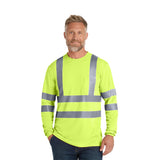 CornerStone® ANSI 107 Class 3 Long Sleeve Snag-Resistant Reflective T-Shirt (Q753332)