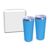 22 Oz. Memphis Tumbler With Slide Lid - Gift Set (Q753822)
