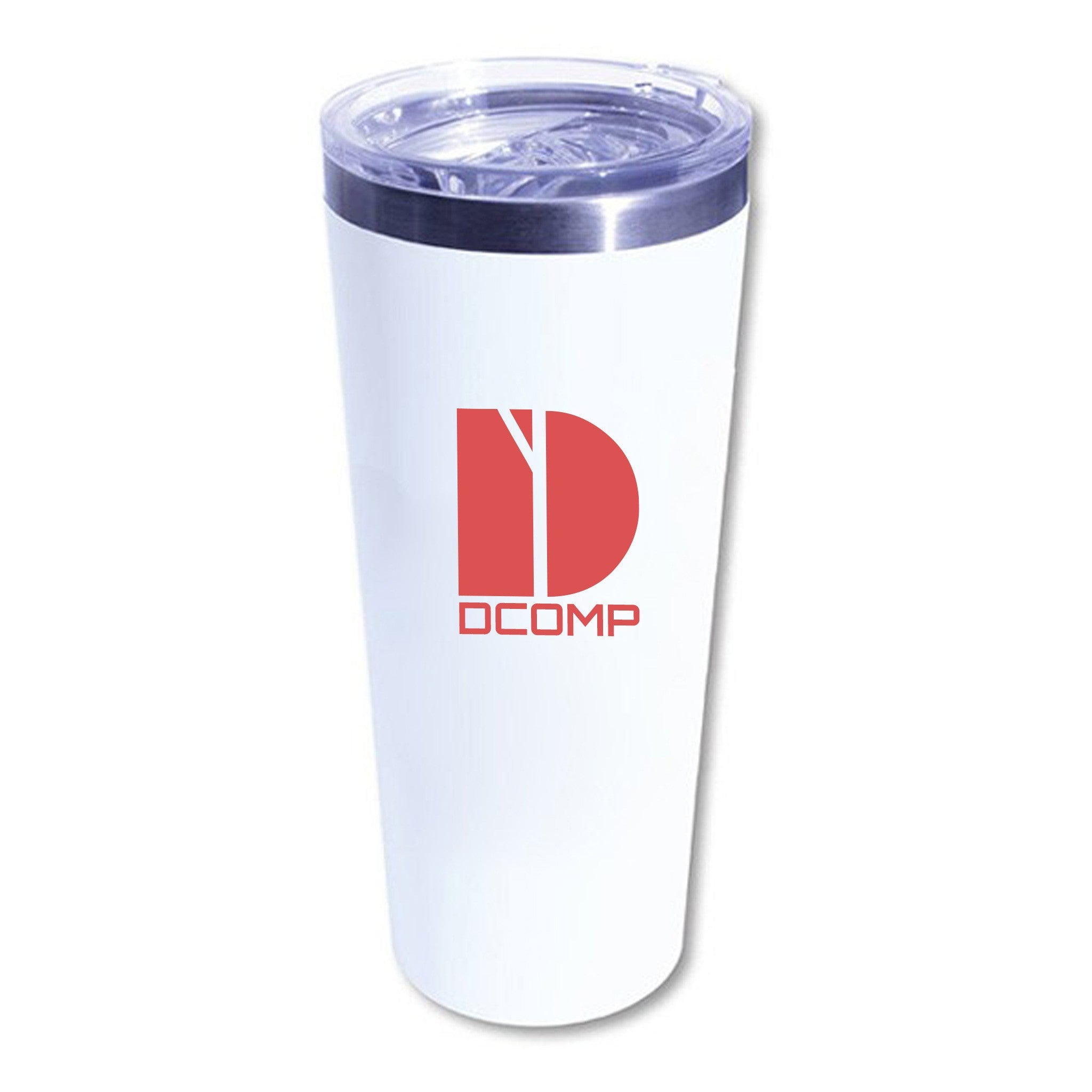 22 Oz. Memphis Tumbler With Slide Lid - Gift Set  Imprinted with Logo (Q753822)