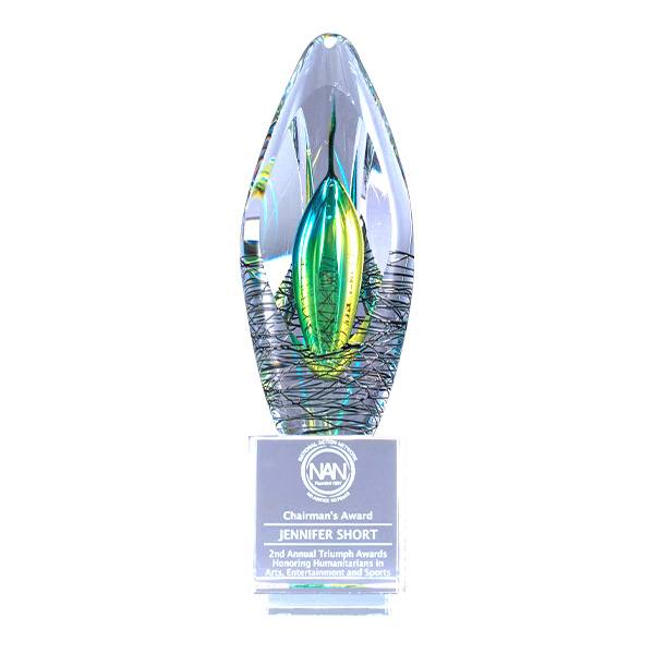 Elation 8.5 Inches Award  Imprinted with Logo (Q754122)