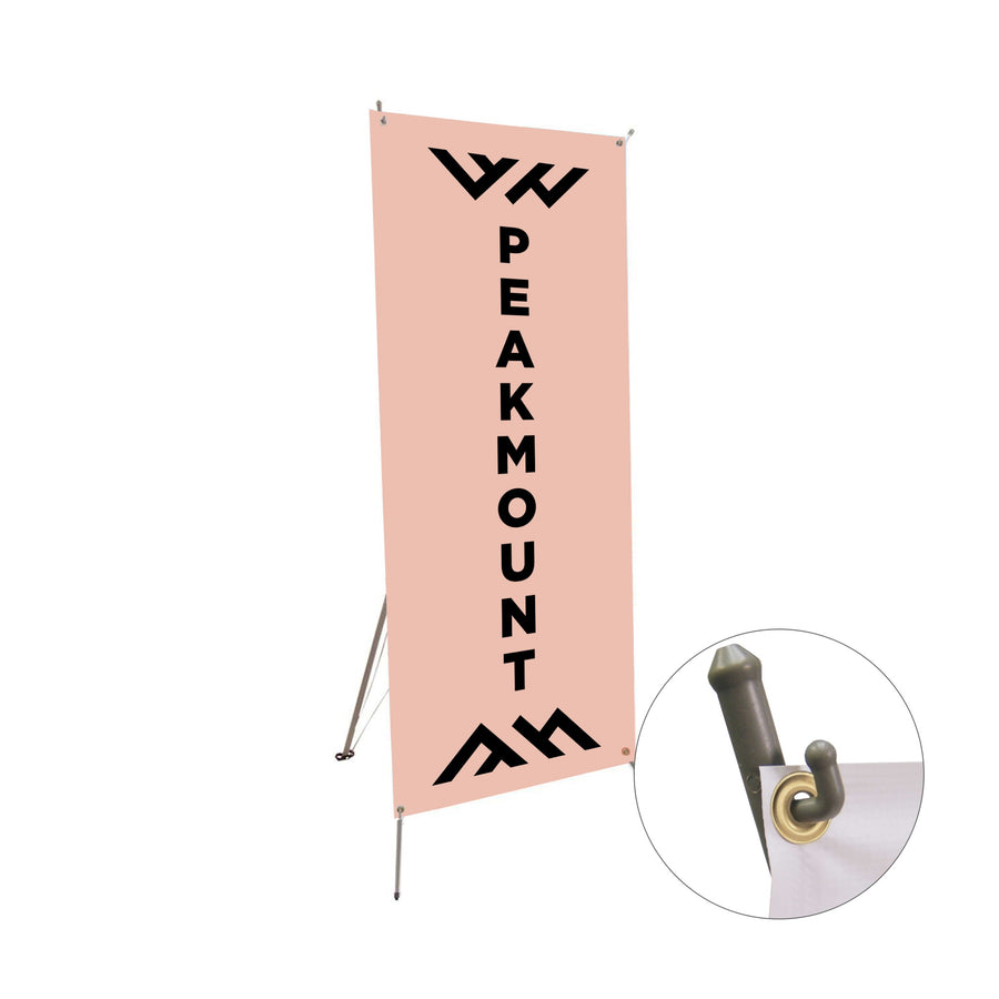 24" x 60" Tripod Banner Display Kit (Q754222)