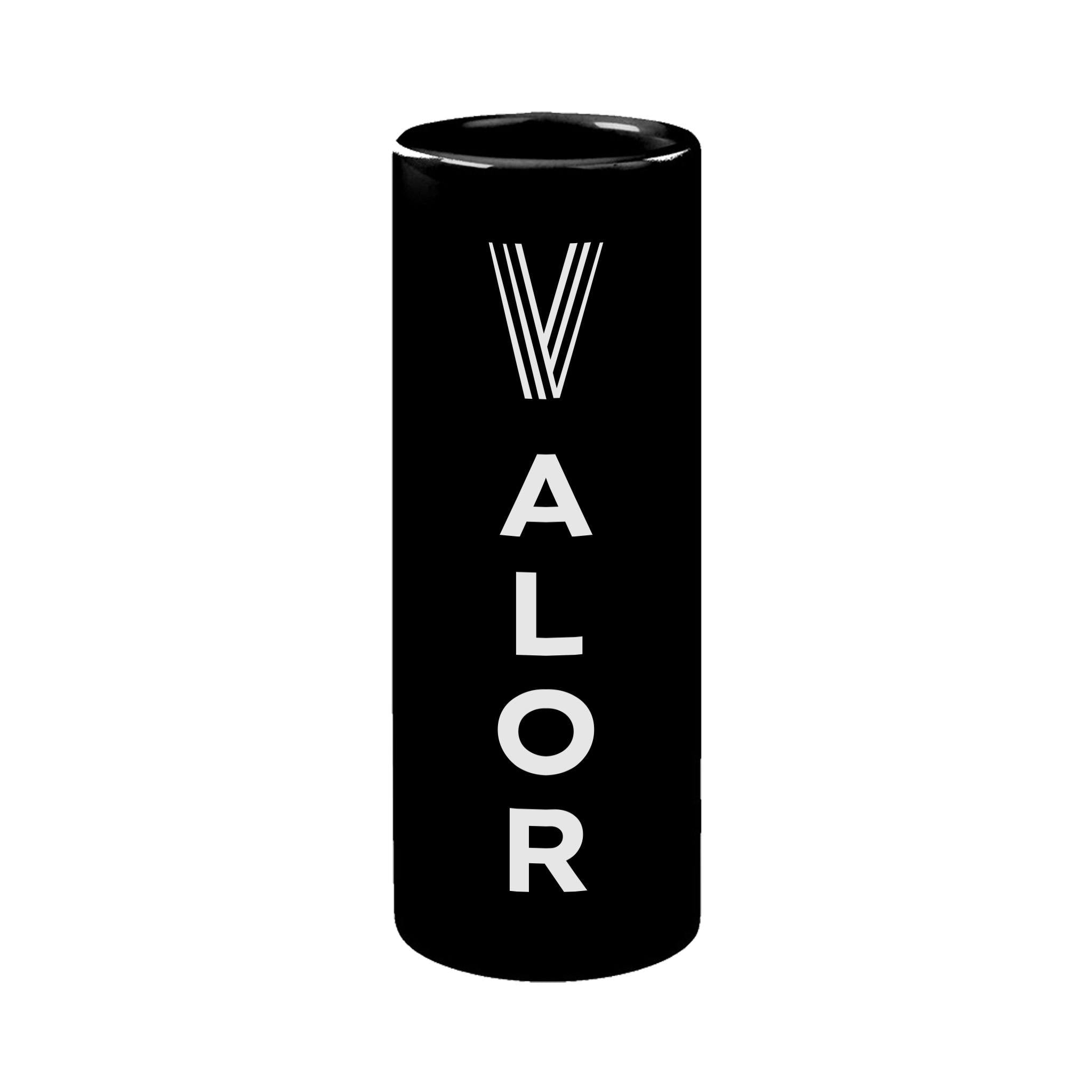 3 Oz. Black Ceramic Shooter Glass (Q756222)