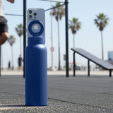 24 Oz. RINGO Pro Water Bottle with Magnetic Booster Ring - Blue (Q756532)