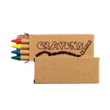 4Pk Wax Crayons (Q757822)