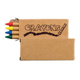 4Pk Wax Crayons (Q757822)