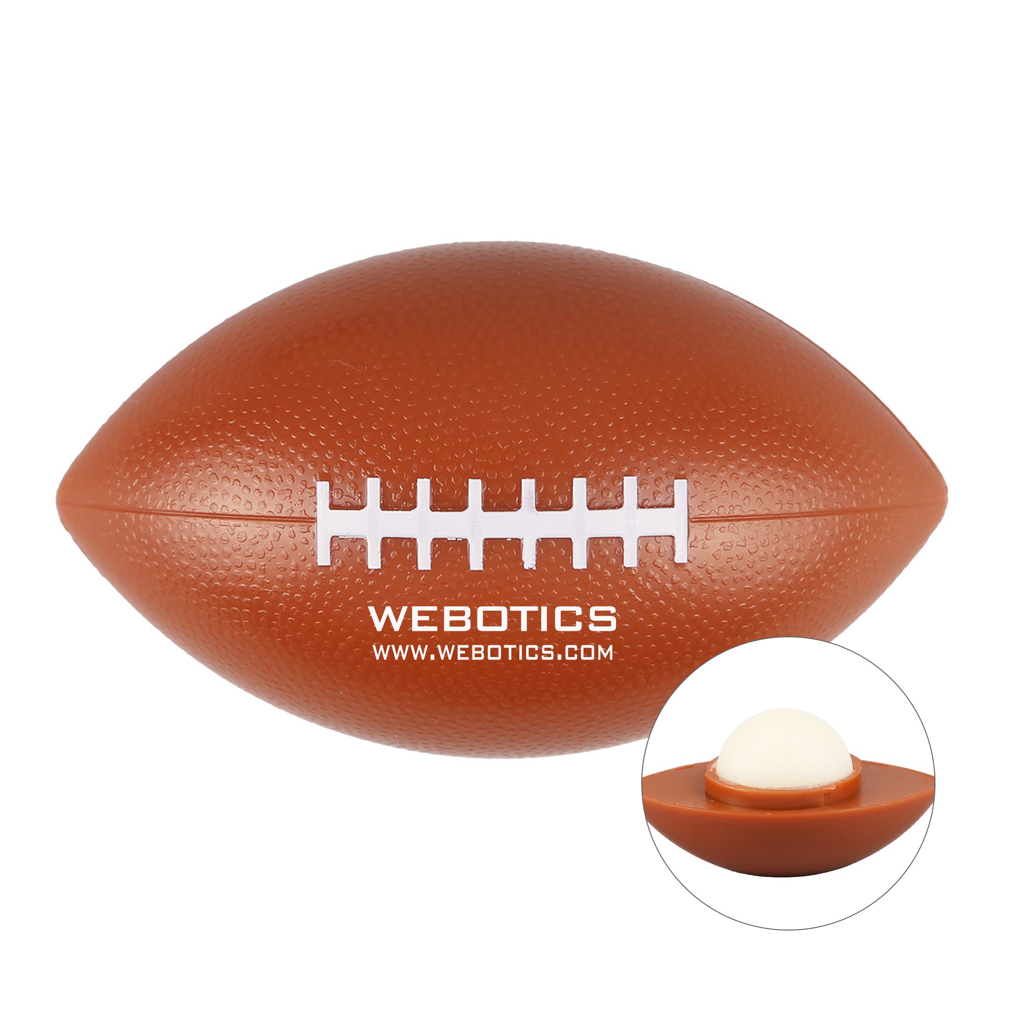 Football Lip Moisturizer  Imprinted with Logo (Q758022)