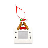 Dog Picture Frame Ornament (Q760222)