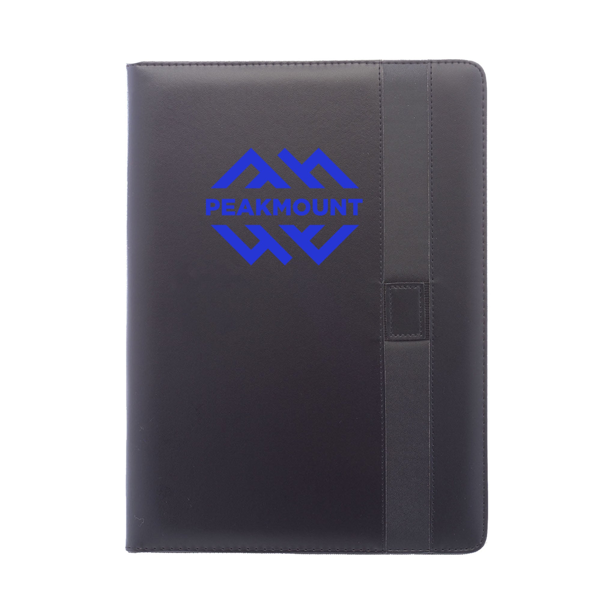 Joyful Block Leather Portfolios  Imprinted with Logo (Q761222)