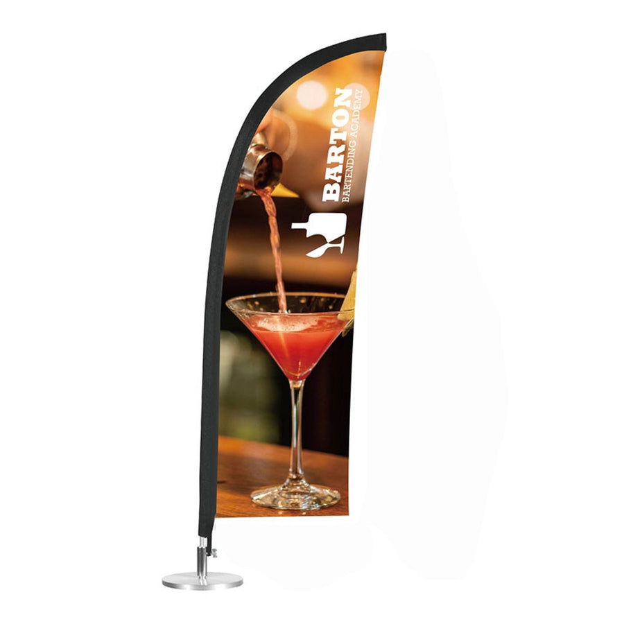 DisplaySplash Tabletop Feather Flag - Single Sided (Q761722)