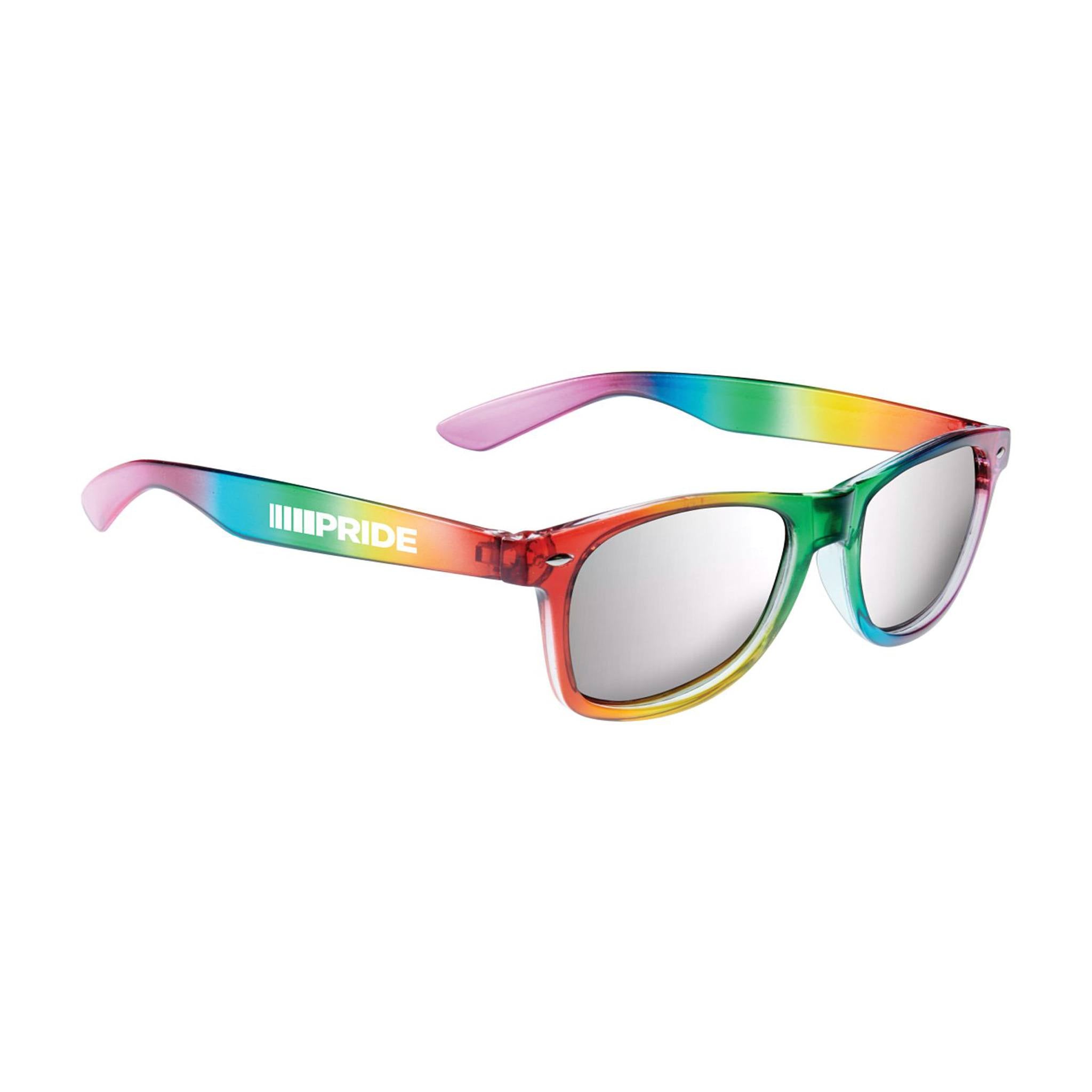 Rainbow Sun Ray Sunglasses  Imprinted with Logo (Q763322)