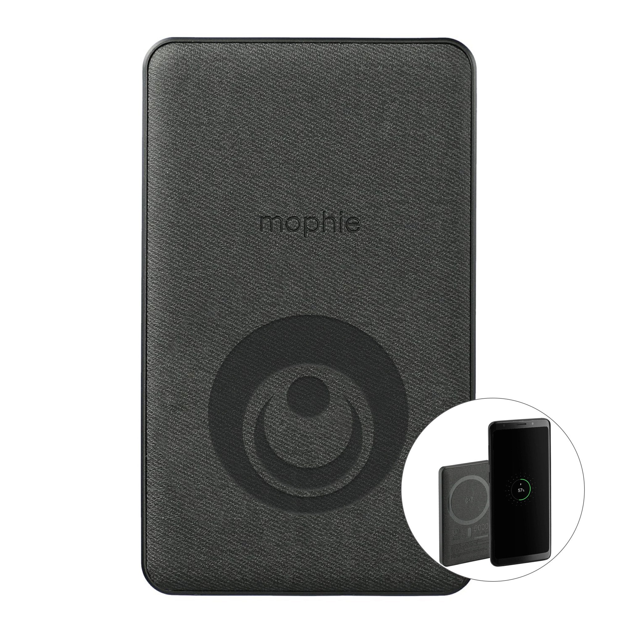 mophie Snap Mini 5000 mAh Wireless Power Bank  Imprinted with Logo (Q764222)