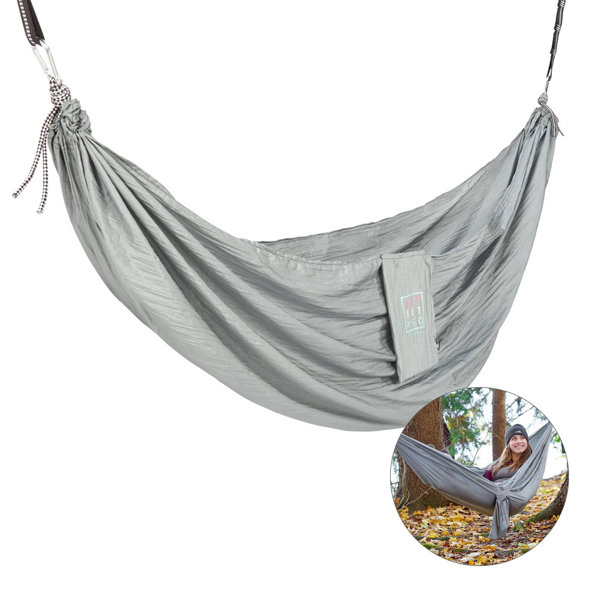 High Sierra Packable Hammock With Straps  Imprinted with Logo (Q764422)