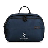 Renew rPET Toiletry Bag - Navy  Imprinted with Logo (Q764822)