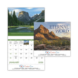 Eternal Word - Stapled Calendar  Imprinted with Logo (Q765722)