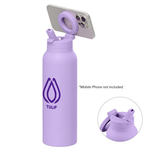 32 Oz. RINGO Pro Water Bottle with Magnetic Booster Ring - Lilac (Q766532)