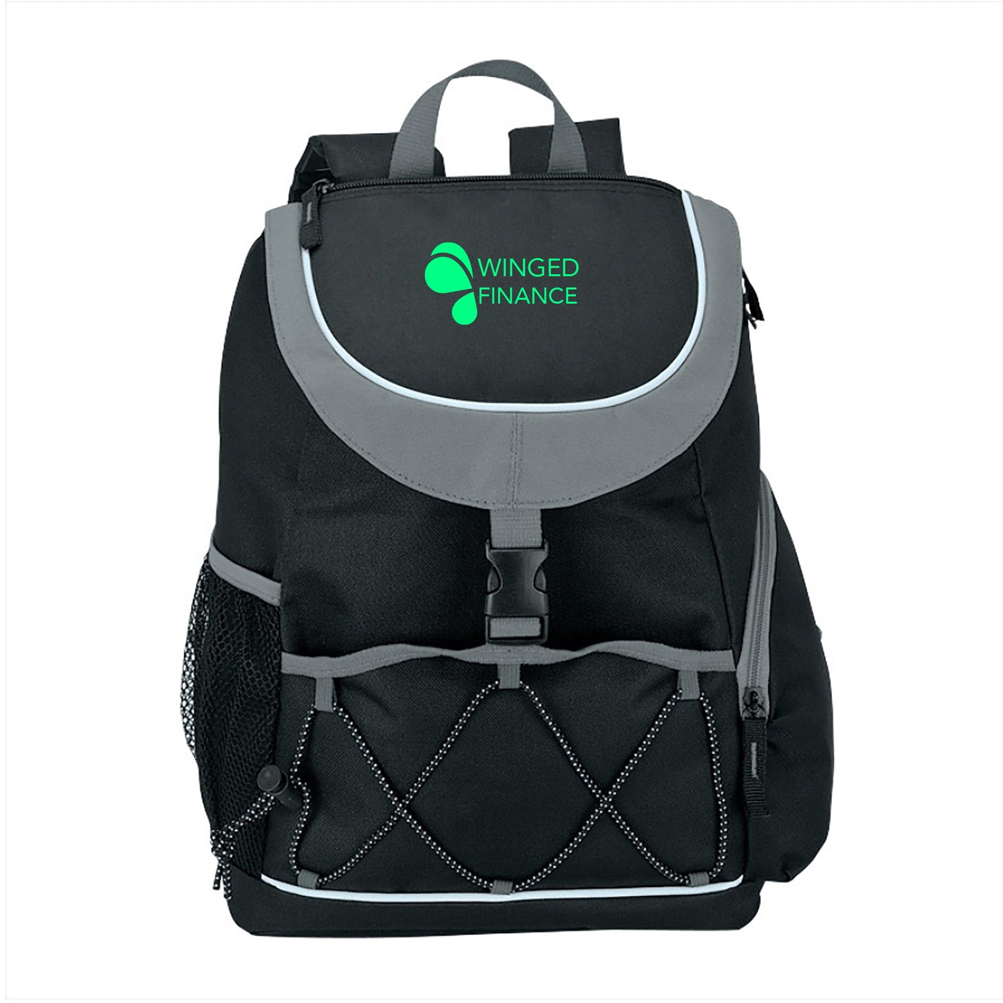 PEVA Lined Backpack Cooler  Imprinted with Logo (Q766665)