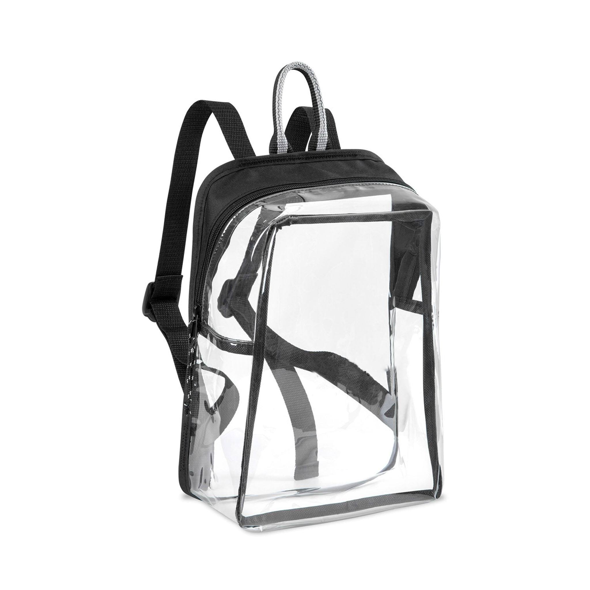 custom mini backpacks Custom Sigma Clear Mini Backpack (Q771111) - Clear Backpacks with Logo