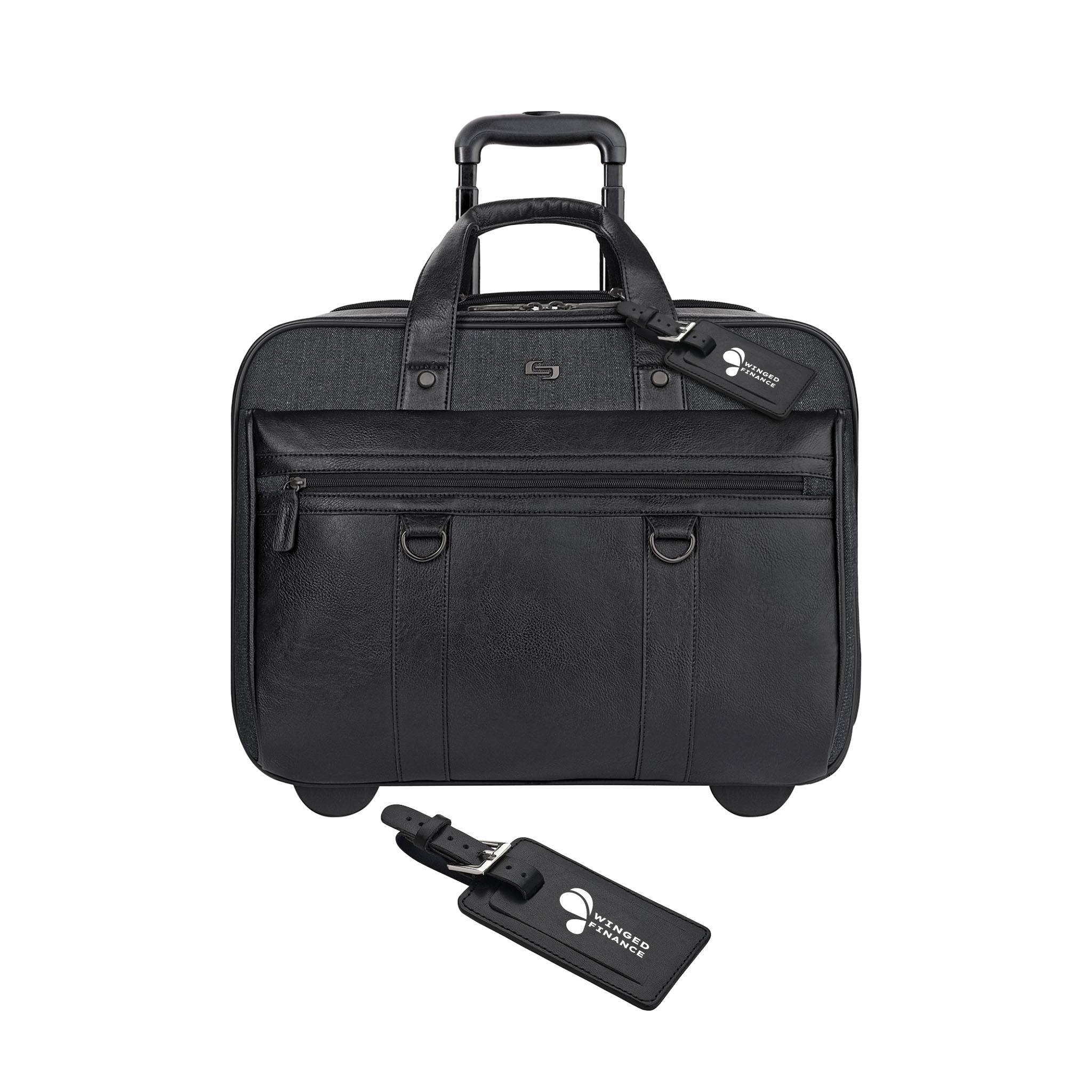 Solo® Macdougal Rolling Case  Imprinted with Logo (Q771611)
