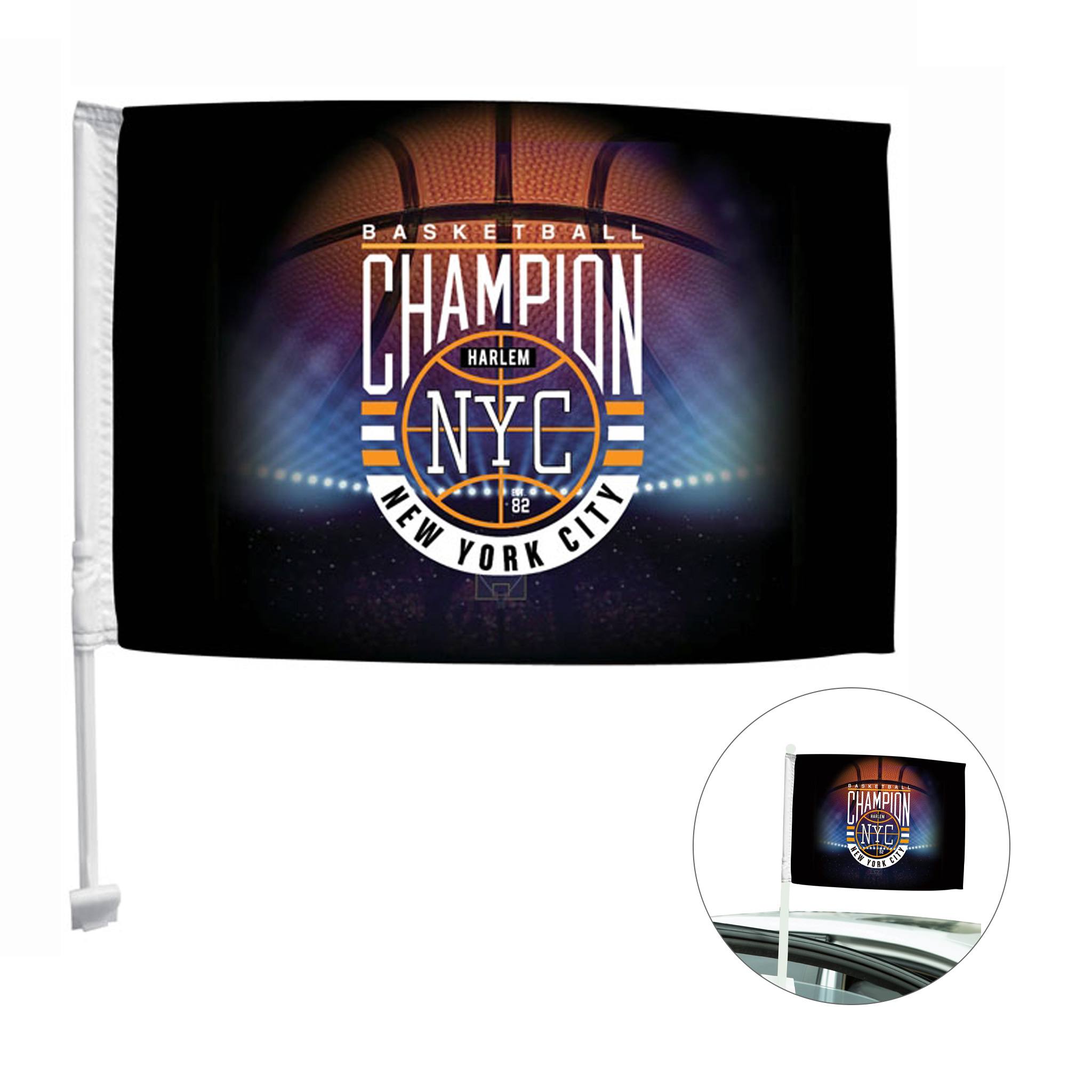 DisplaySplash Car Flag - Single Sided  Imprinted with Logo (Q771722)