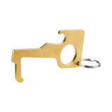 No Contact Keychain - Brass (Q772322)