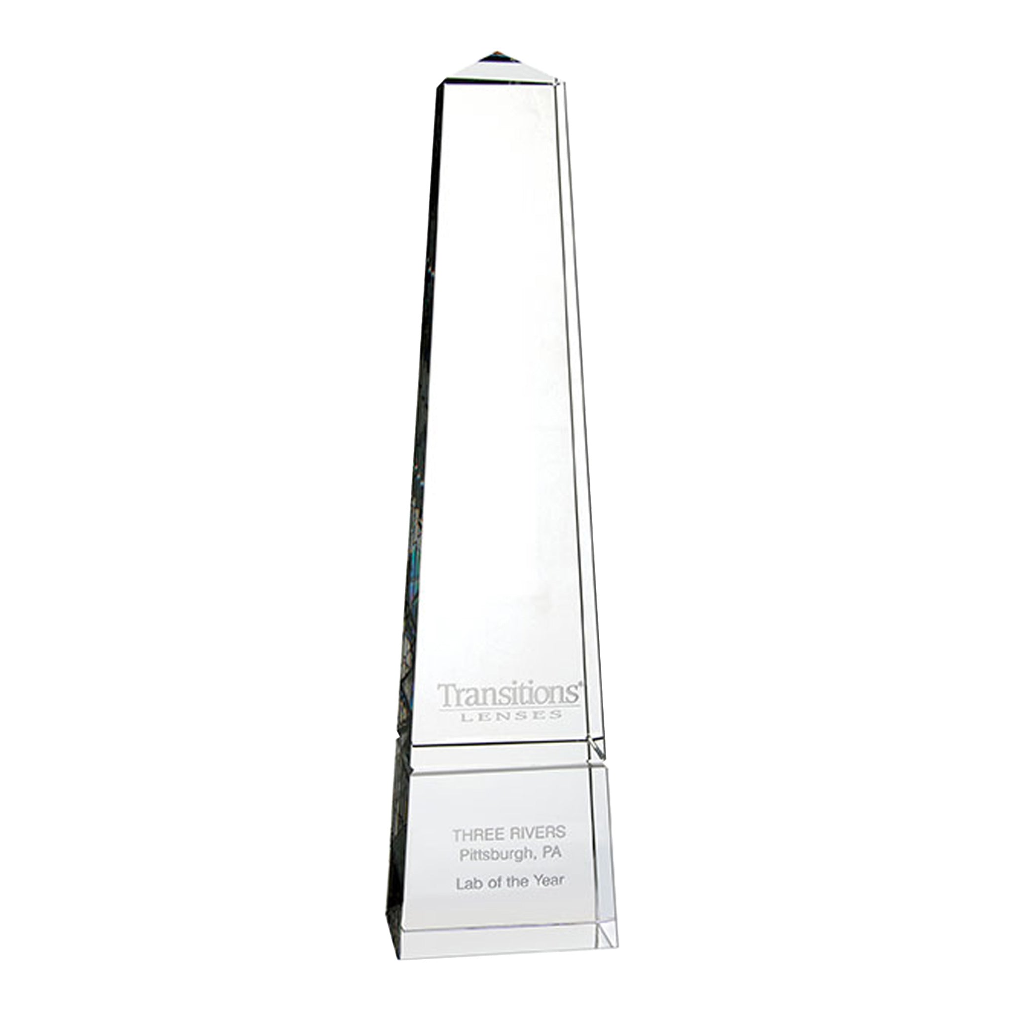 JAFFA® Bristol Obelisk Without Base  Imprinted with Logo (Q772332)