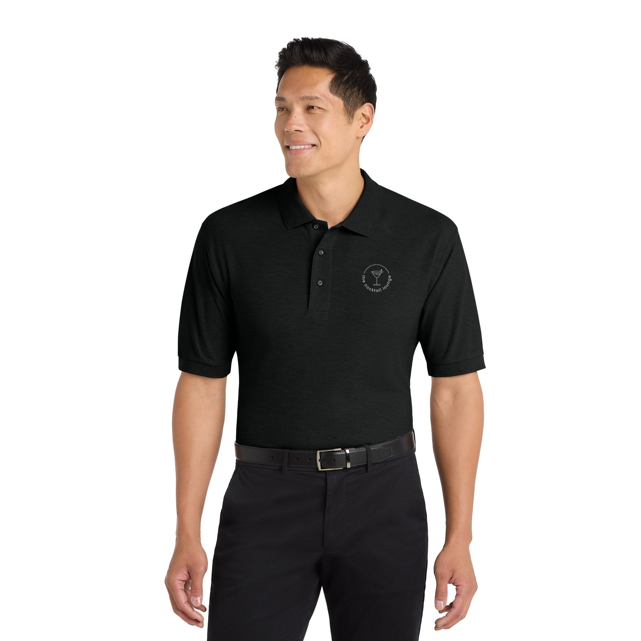 Port Authority® Silk Touch™  Imprinted with Logo (Q77248)