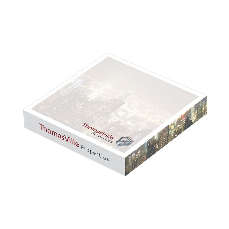 Souvenir® Sticky Note™ 3 x 3 x 0.5 Inch Cube (Q772532)