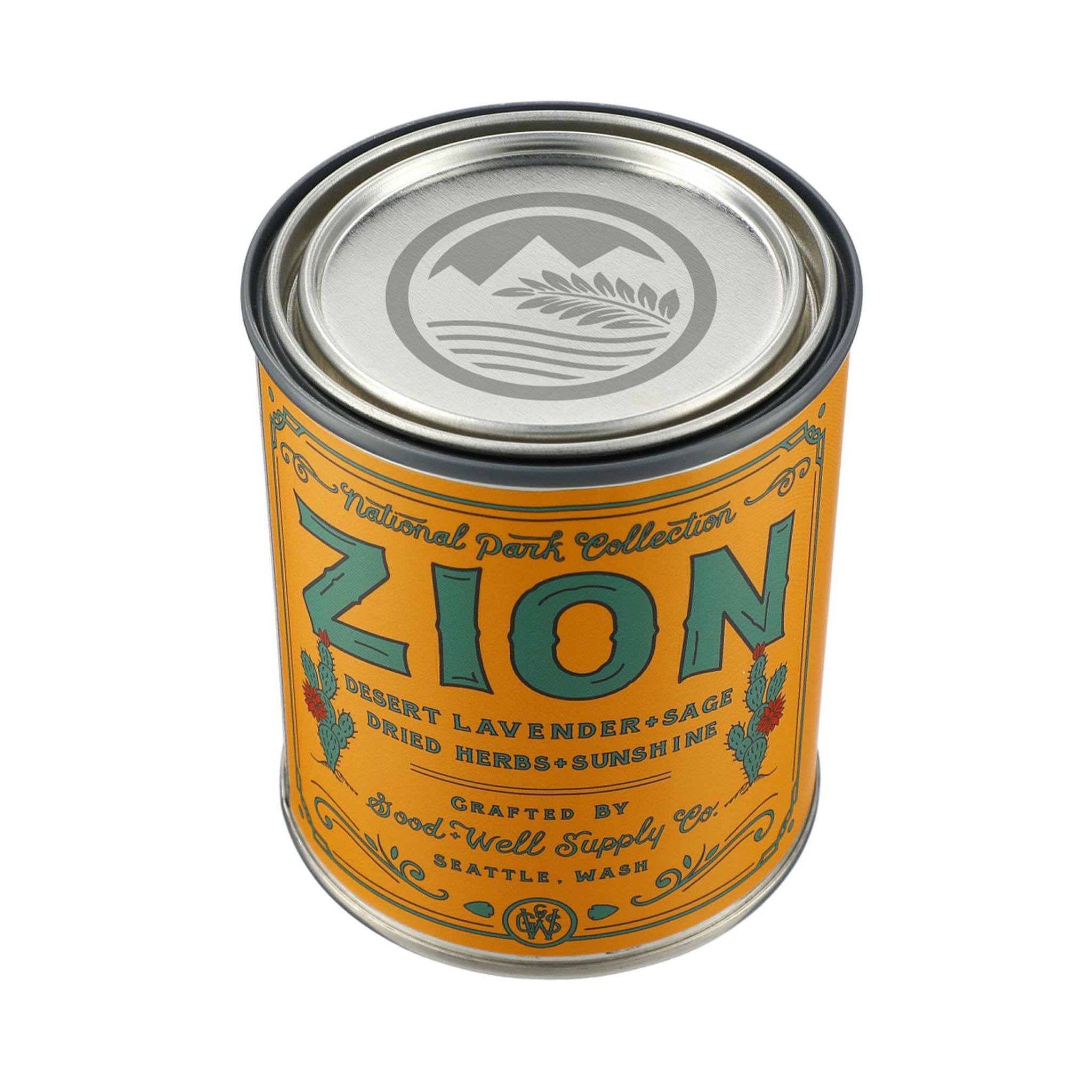 GOODWELLSUPPLYCO Zion National Park 14 Oz. Candle  Imprinted with Logo (Q773422)