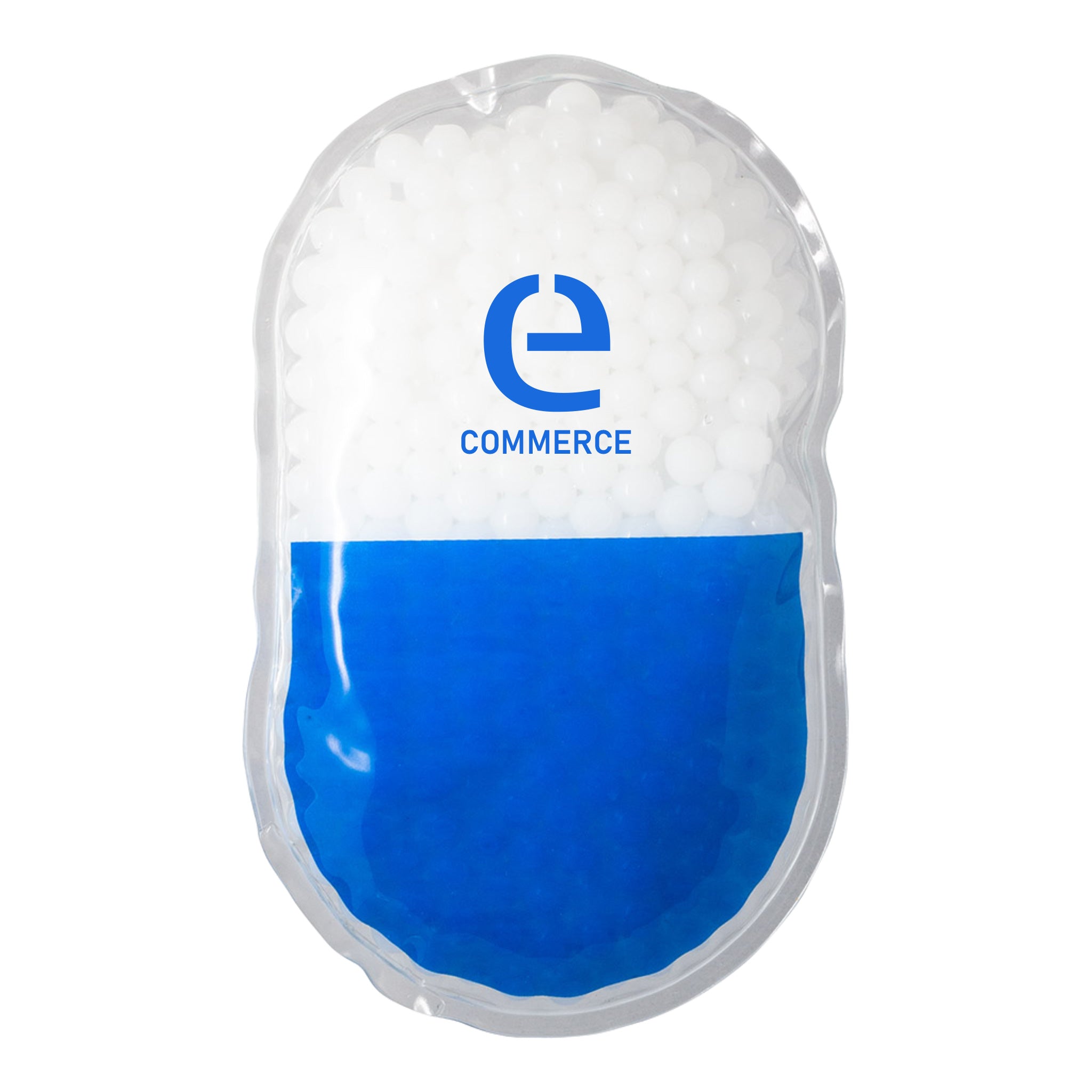 Capsule Shaped Hot/Cold Packs  Imprinted with Logo (Q773511)