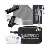 Sedona 11 Pcs Charge & Take Along Kit Zipper Pouch (Q773632)