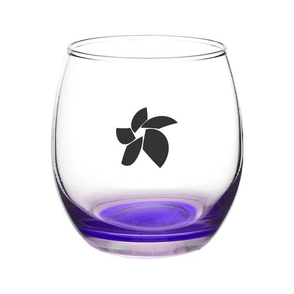 11.5 Oz. Vino Mikonos Stemless Wine Glass  Imprinted with Logo (Q774022)