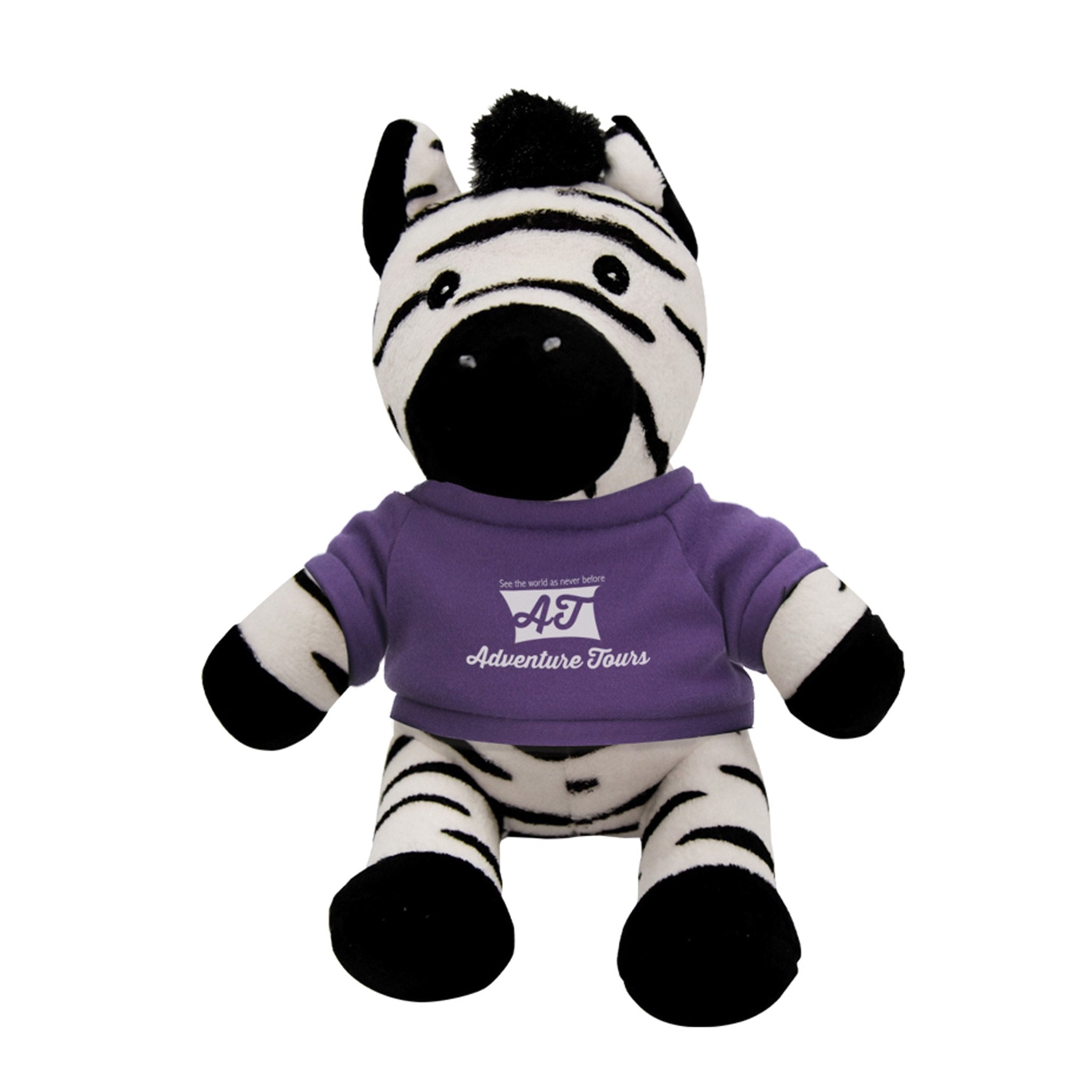 6" Zander Zebra Stuffed Toys - Hoodie (Q774522)