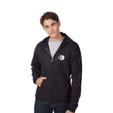 Hanes Adult Ecosmart® Full-Zip Hoodies  Imprinted with Logo (Q774811)