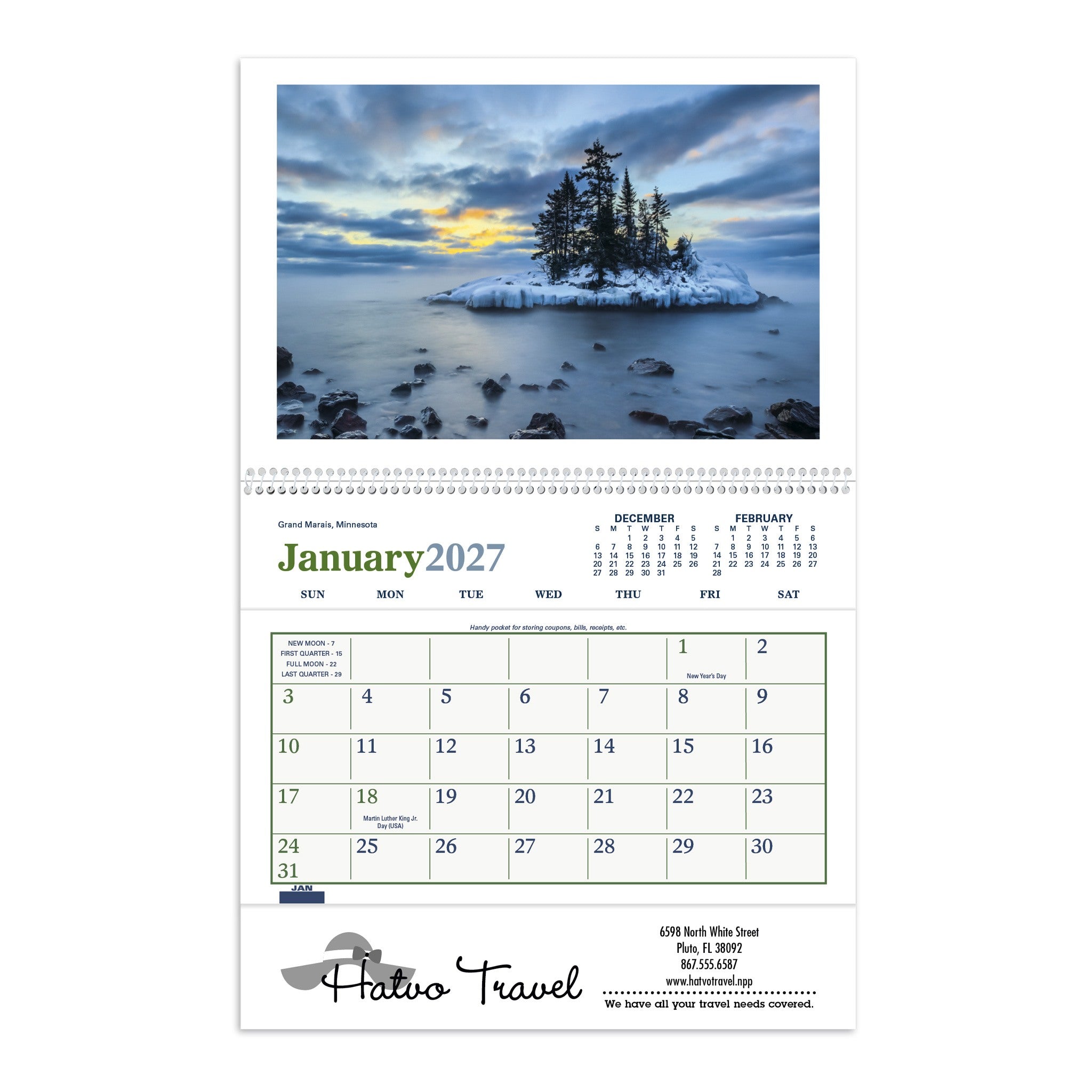 Beautiful America Pocket Calendar (Q775722)