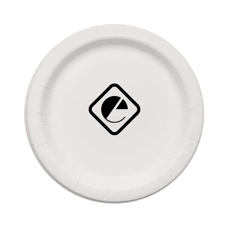 7 Inch White Paper Plates (Q776011)