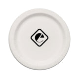 7 Inch White Paper Plates (Q776011)