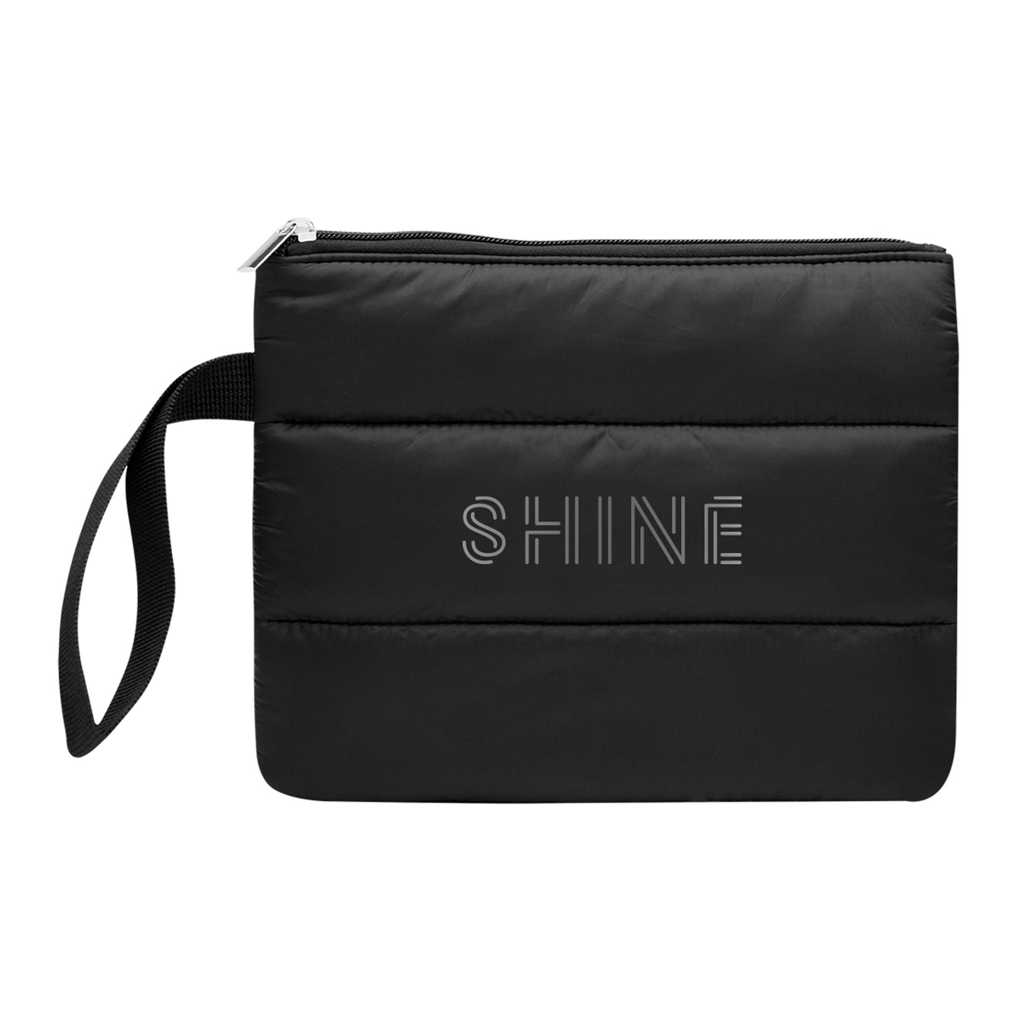 Luxe Puffer Wristlet Pouch  Imprinted with Logo (Q776122)