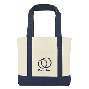 Large Canvas Tote - True Navy (Q776532)