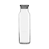 Libbey 24 Oz. Glass Water Bottle with Press-On Lid (Q778532)